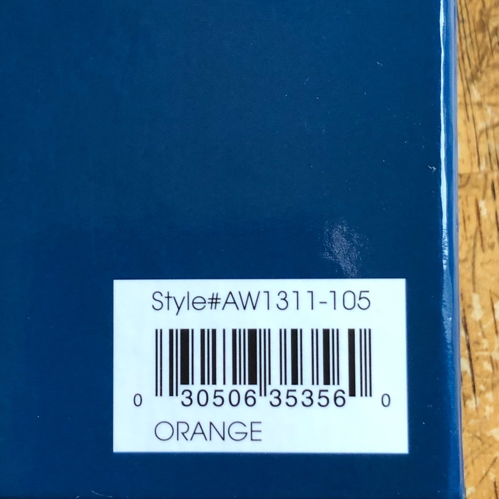 NIB Black Watch with Orange Numbers 3 Dials - Picture 6 of 8